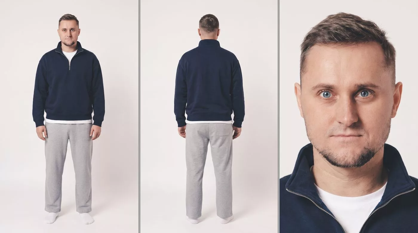 @Image1 — character sheet героя: вид спереду, ззаду і портрет